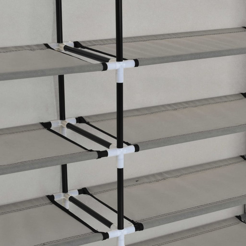 10 Pair Flip Down Shoe Storage