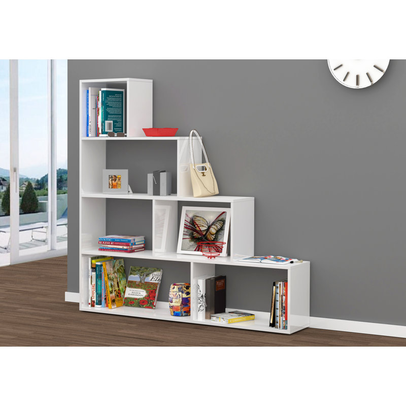 Destiny 145cm H x 145cm W Step Bookcase