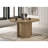 Dreydon Distressed Light Brown Round Dining Table