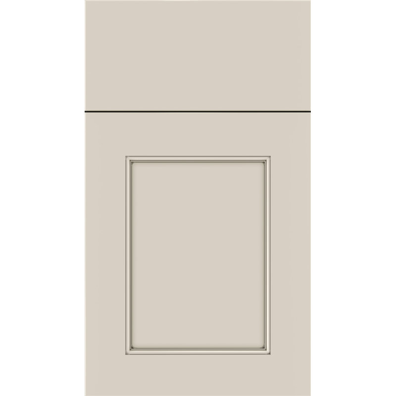 Échantillon de porte d'accès complet Westwood, Cirrus avec glaçure fumée, Érable
