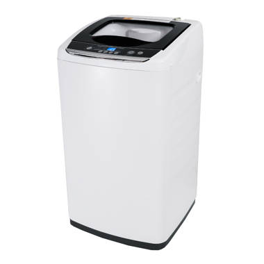 Auertech Portable Washing Machine, Mini Twin Tub Washer with Gravity Drain 9lbs Washer 5lbs Spinner AU4575