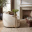 Founders Griege Iron Pedestal Side Table-1569978476