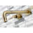 Kingston Brass Manhattan Two-Handle 3-Hole Wall Mount Roman Tub Faucet-50579911-115844609