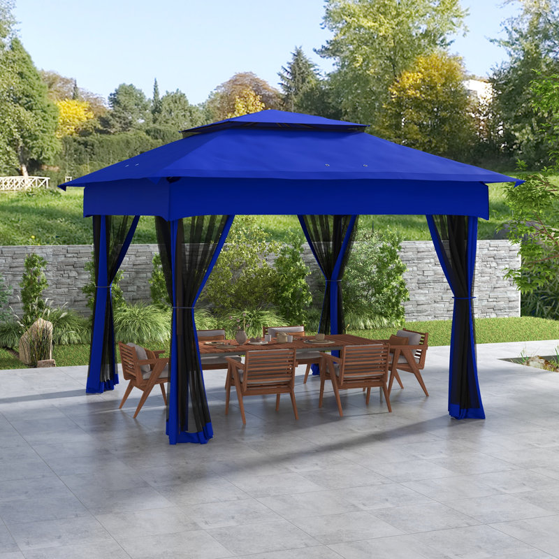 Auvent escamotable polyvalent | Structure en acier | Design contemporain | Parfait pour les événements extérieurs