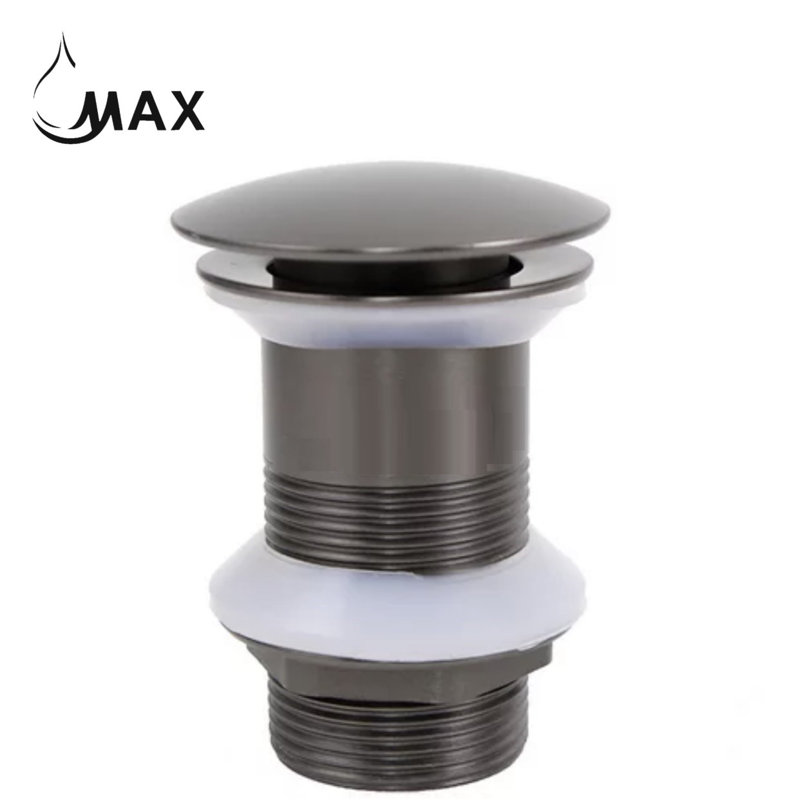 2.5'' W, Gun Black Finish