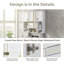 Armoire de rangement murale moderne avec barre à serviettes-1029374933