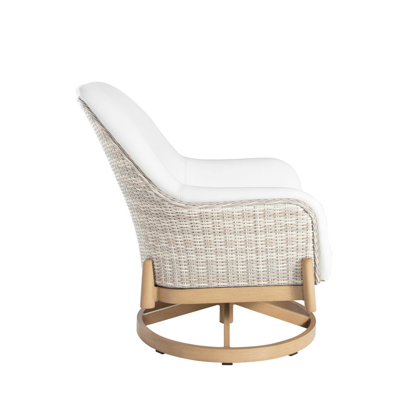 Palma Swivel Patio Chair with Cushions