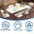 COSCO 6 ft. Fold-in-Half Banquet Table with Handle-12305279
