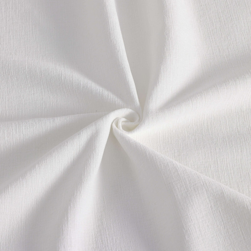 Prespa Upholstered Ottoman, White