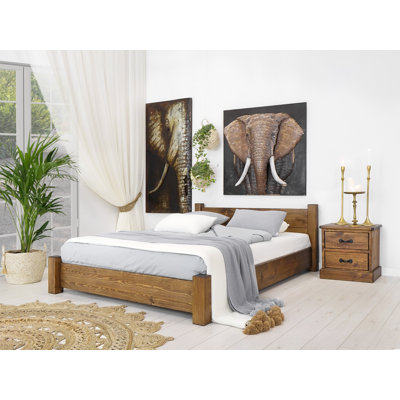 Brummett Solid Wood Bed