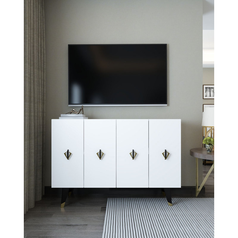 Console, Blanc + or