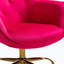 Chaise de bureau en velours-88876303