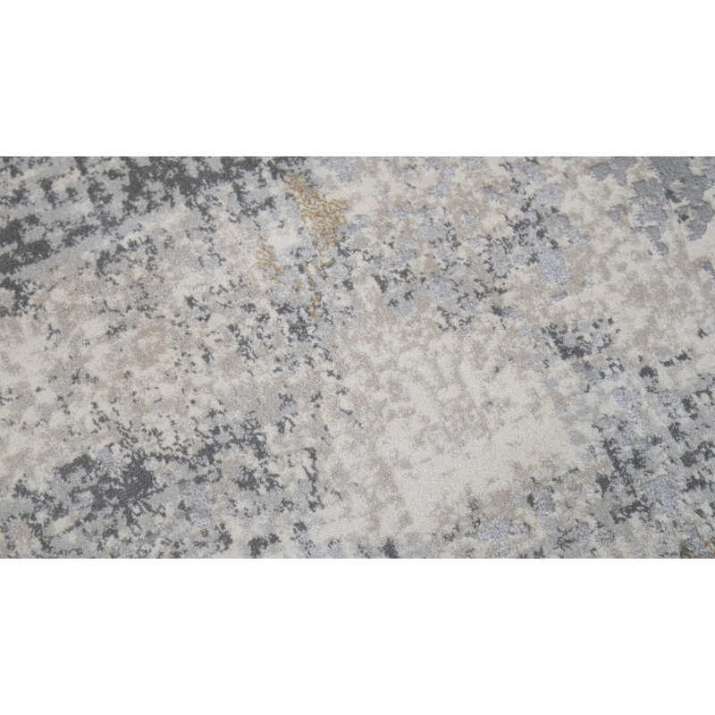 Abstract Indoor Rug, Rectangle 5'2" x 7'6"