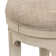  Hexham Console Table and 3 Upholstered Stools Set