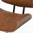 Dax 19"W Adjustable Upholstered Vegan Faux Leather Office Chair with Bentwood Frame and Swivel Base-1661707098-1661707101
