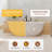 Casainc Freestanding Soaking Solid Surface Resin Stone Bathtub