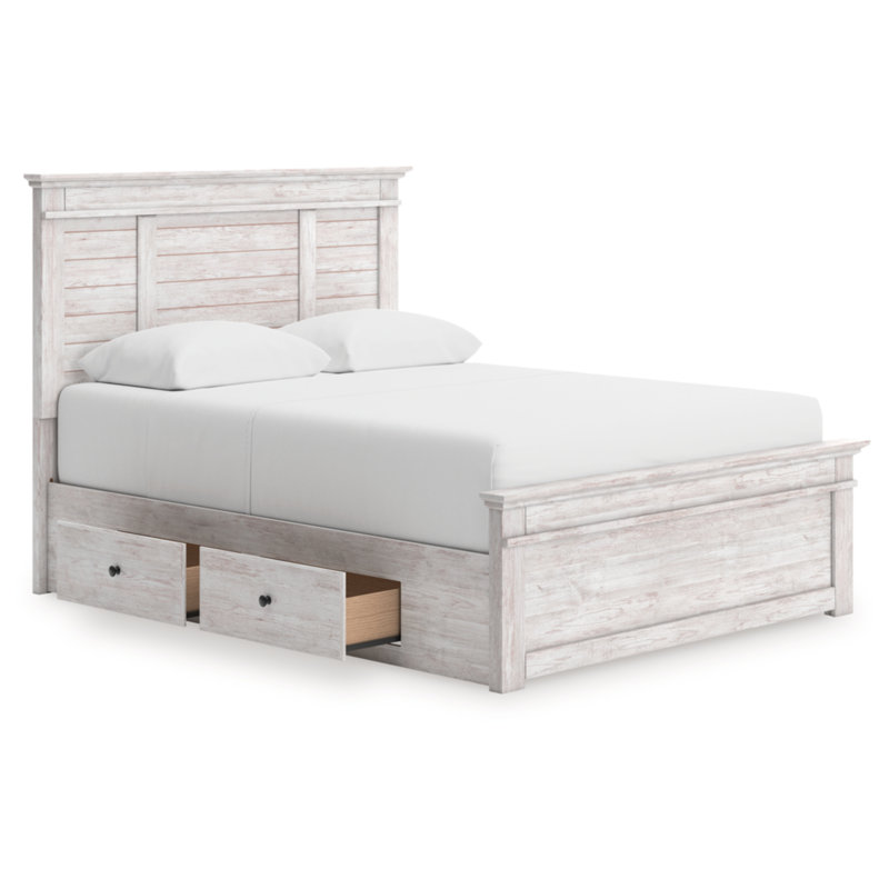 Jaekob Queen Panel Storage Bed