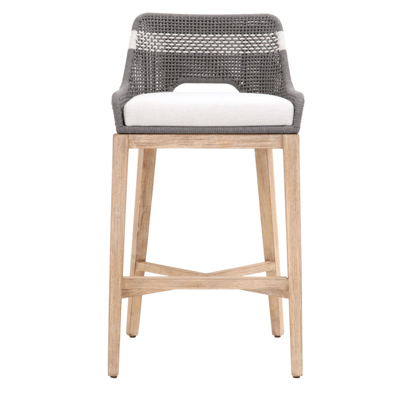 Bowker Bar & Counter Stool, Bar Stool (31” Seat Height), Dove Gray / White Speckle