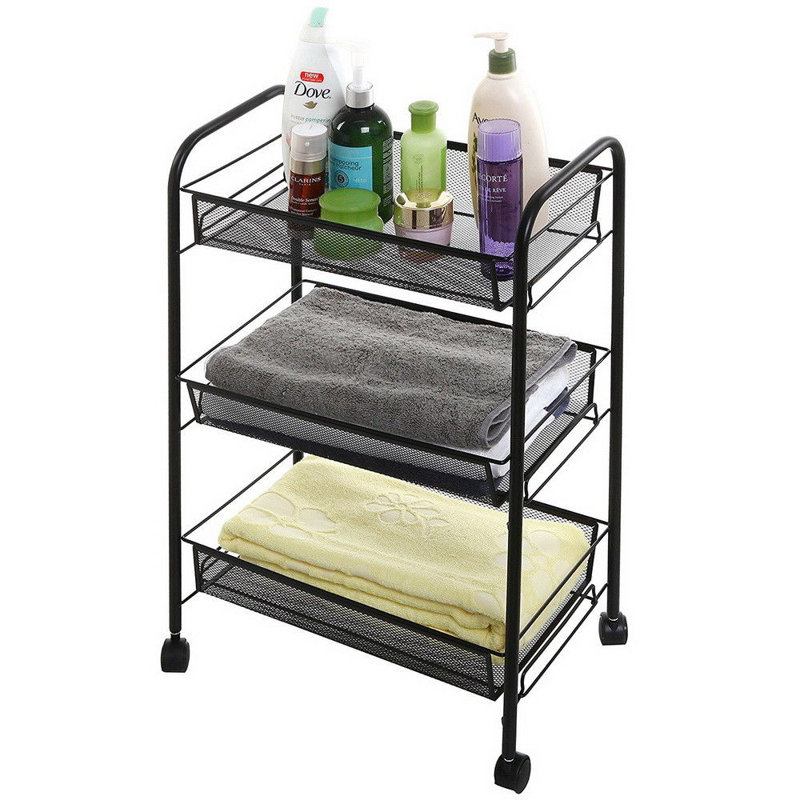 24.41'' H x 17.32'' W Cart, Black
