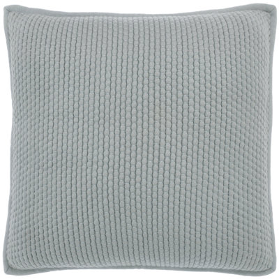 Tufted Feather Down Fill Pillow Cover with Insert