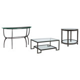 Metal Designs 3 - Piece Coffee Table Set