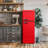 7.5 Cu. Ft. Capacity Retro Fridge Freezer Combo, Upright Fridge Freezer Combo, Apartment Size-102303889