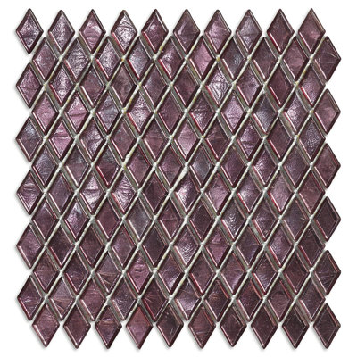 Martian 7/8" x 1-5/8" Diamond Glass Mosaic
