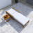 Acacia Wood Adjustable Backrest Outdoor Lounge Chair-935251769
