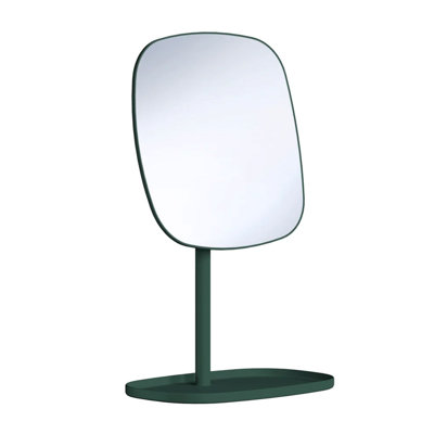Make-up mirror with jewelry tray-7x's magnification
