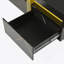 Table basse carrée avec rangement à 4 tiroirs-1176212581