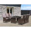 Dreyer Rectangular Glass Outdoor Dining Table-1775544071