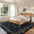 Floral Machine Washable Rugs for Living Room Non-Slip Farmhouse Accent Rug  Foldable Thin Indoor Carpet Stain-Resistant Modern Floor Mats for Bedroom, Nursery, Dining Room-1714500055