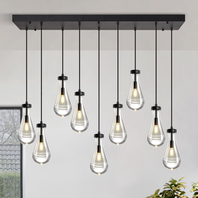 Luminaire suspendu Raindrop Teardrop