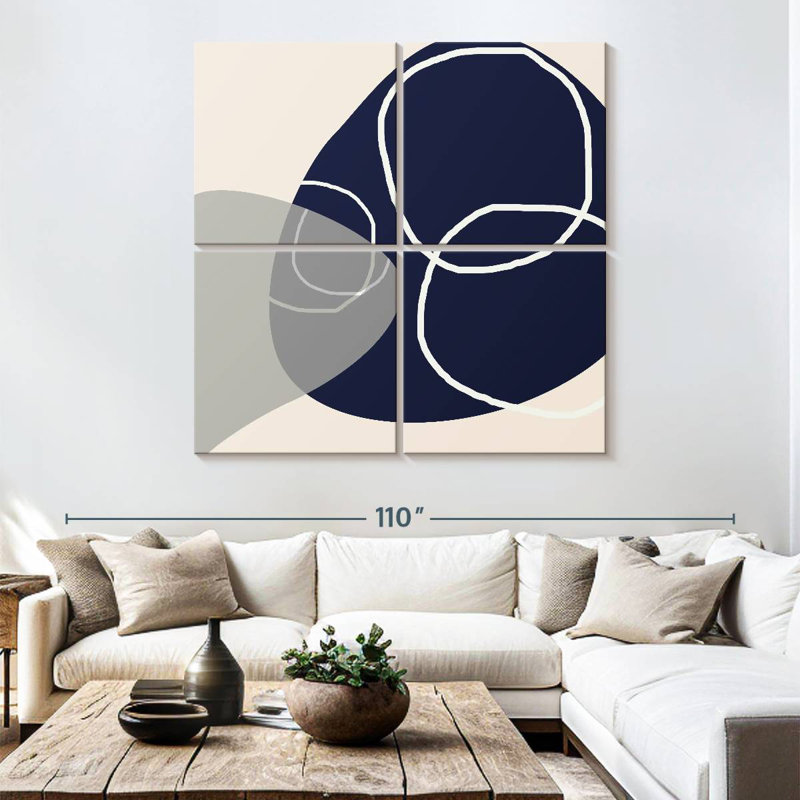 Minimalist Shapes VI, H 74 po x l 74 po