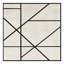 Tapis beige doux et moelleux à motif géométrique minimaliste Eatman-1761275376