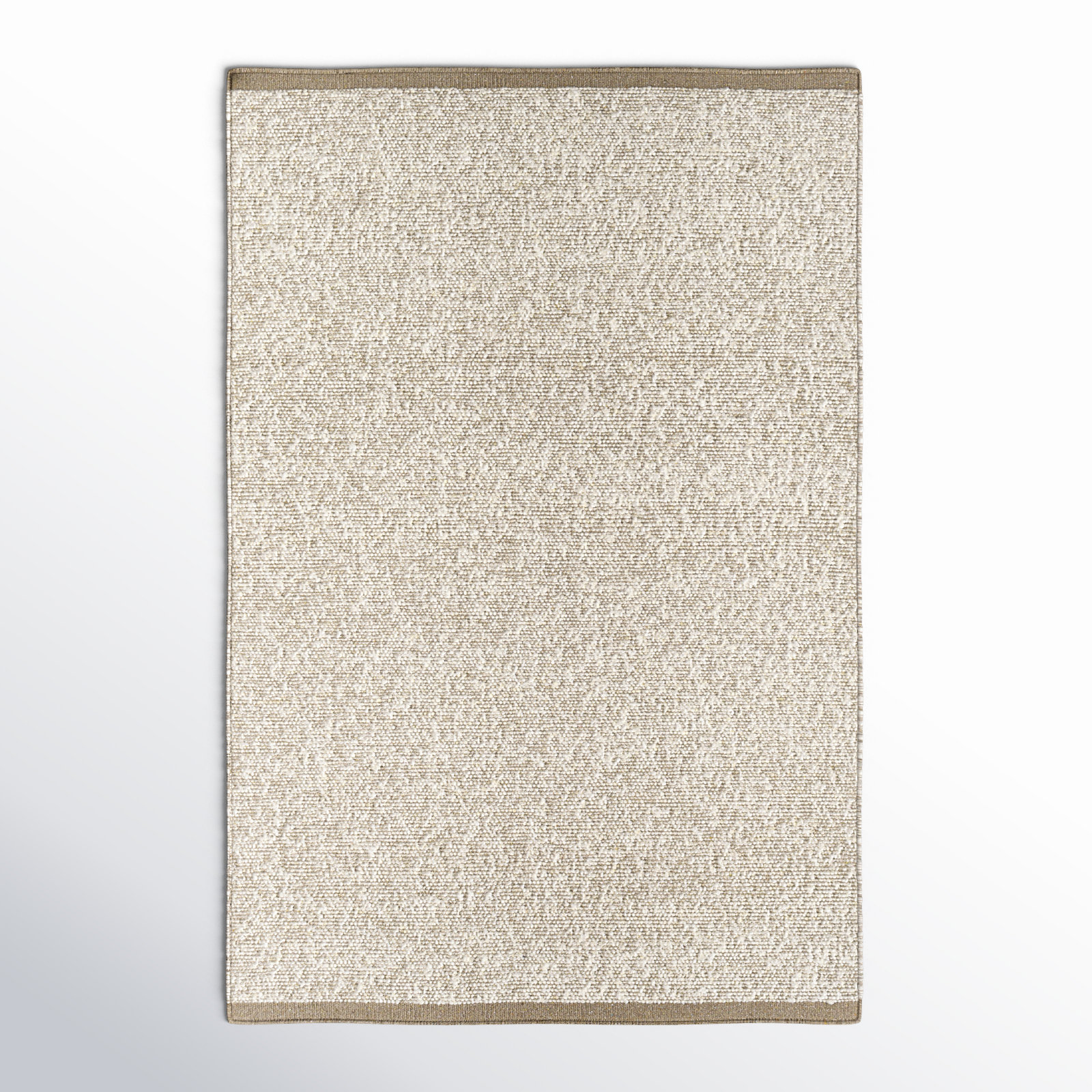 Amice Hand-Tufted Gray Rug, Rectangle 5' x 7'6"
