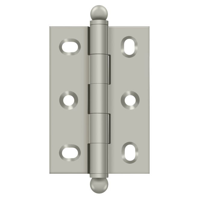 2.5'' x 1.75'' Butt Bearing Hinge, Brushed Nickel