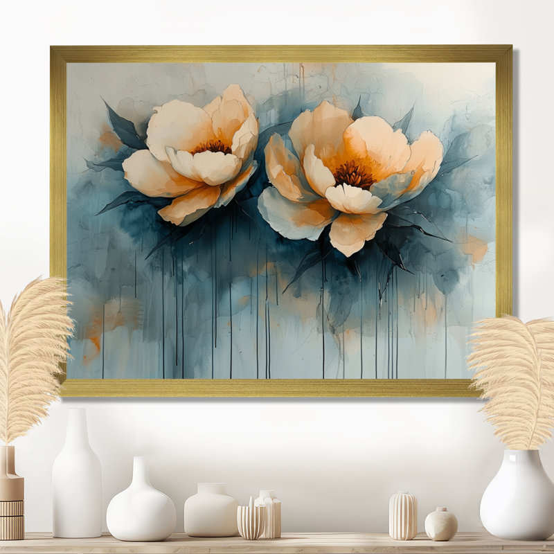 Art mural sur toile Ikran, Reproduction encadrée d'une seule photo, H 30 po x l 40 po, Doré