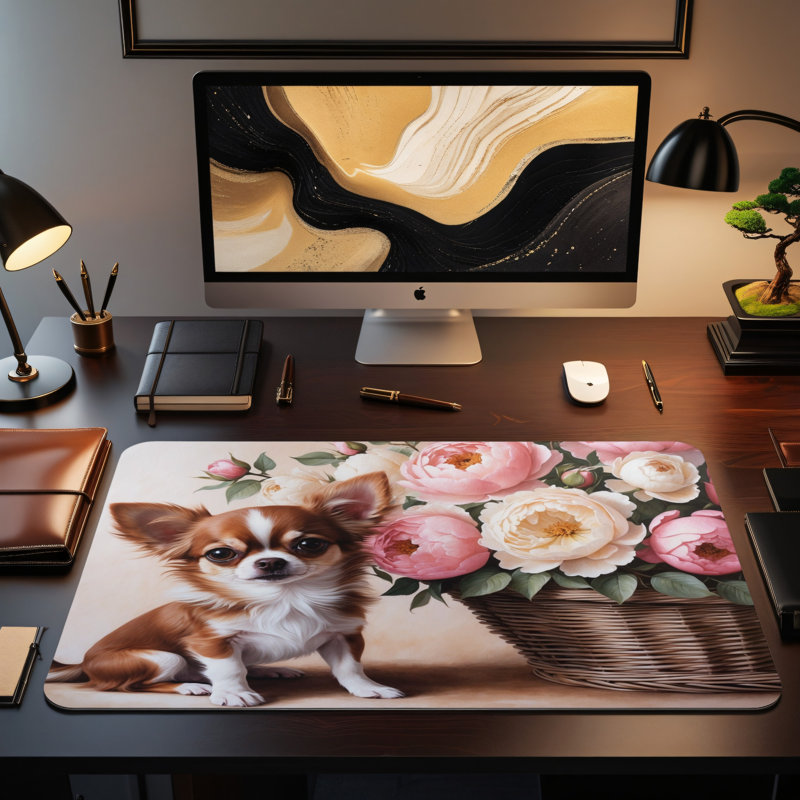 Polyester Desk Pad, 23.6x13.8