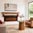 44" Recessed Electric Fireplace With Remote - Realistic Imitation Flame, LED Heater, Wall Mounted Design