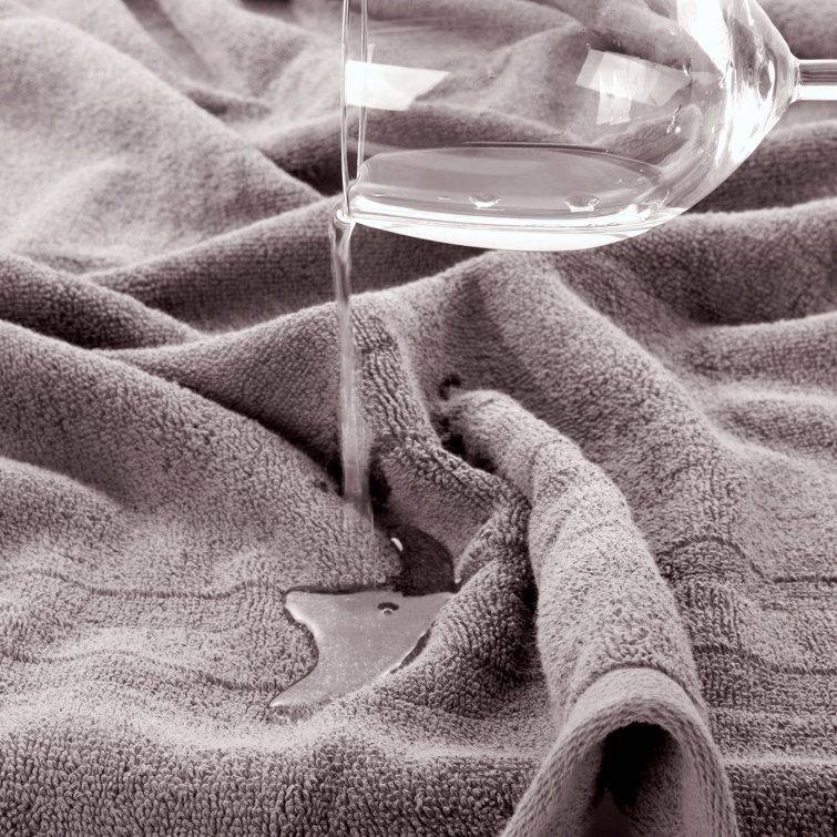 Martex Ringspun 6-Piece Towel Set, Silver, Cotton