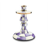 Violet Check Candlestick