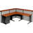 L-Shaped Synthetic Laminate Reception Desk-349184234
