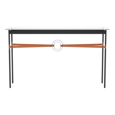 Equus 54" W Glass Top Console Table