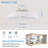 20 Inch Modern Crystal Ceiling Fan with Light and Remote, Recessed Design-822785497