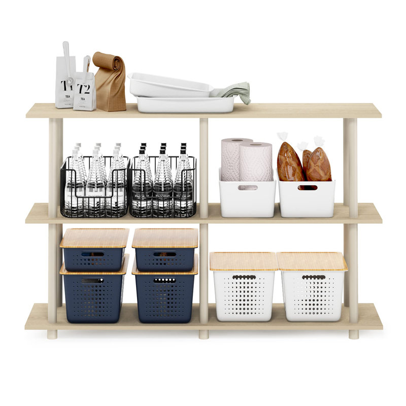 3-Tier Detachable Storage Shelf - Lightweight & Durable For Any Room