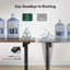 Bureau debout réglable en L 75 po-990515100-984395926