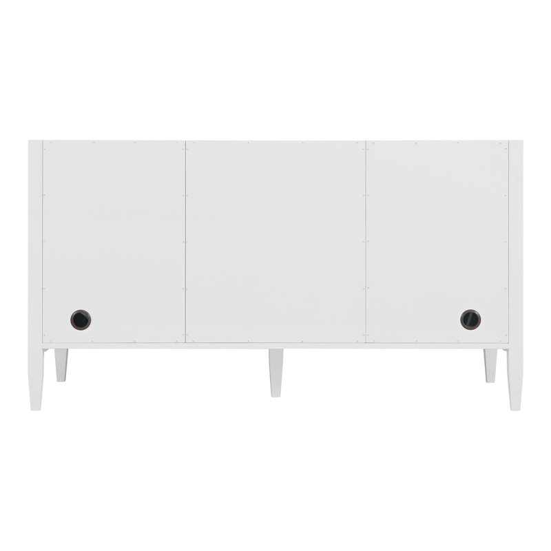 Myrrin 60'' W Double Vanity, Eternal Jasmine Pearl, Bright White