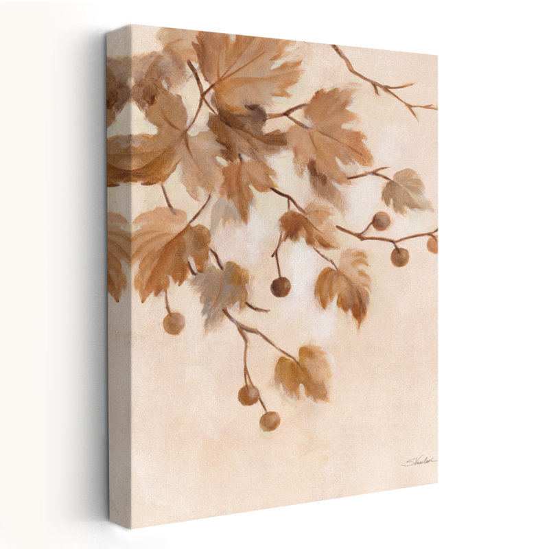 Boho naturel I - baies d'automne, H 24 po x l 16 po