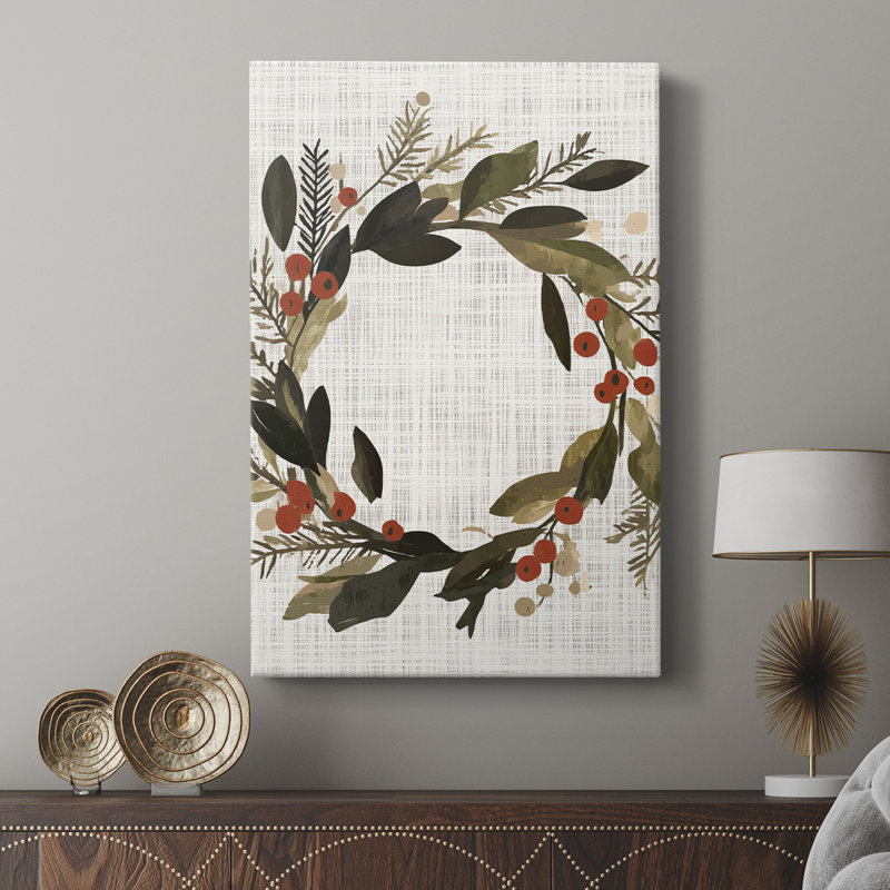 Art des Fêtes de Noël CMXII - galerie Cavas sur mesure, H 27 po x l 18 po